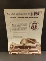 See What Has Happened at Hudson 1946 Models Sales Brochure - $58.48