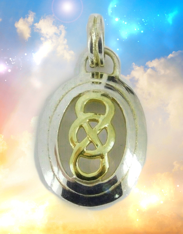 HAUNTED NECKLACE INFINITE ROYAL LINES OF POWER GOLDEN ROYAL COLLECTION MAGICK - $119.33