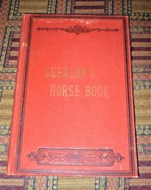 XRARE: 1892 Salesman&#39;s Sample - Gleason&#39;s Horse Book - horse care &amp; training - £135.95 GBP