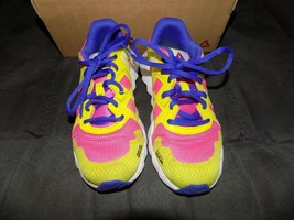 Reebok Exocage Athletic Running Shoes Ortholite AR1667 Size 2.5 Girl&#39;s EUC - $36.00
