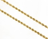 3mm Unisex Chain 10kt Yellow Gold 413087 - £191.63 GBP