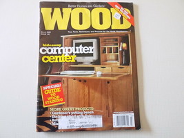 WOOD MAGAZINE Issue 140 March 2002 Hideaway Computer Center Guide to Woo... - £5.48 GBP