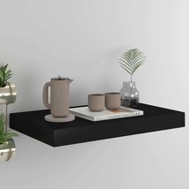  Wall Shelf Black Honeycomb MDF, Metal 15.7 in Floating Wall Shelf - $1,494.23 MXN