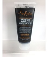 Shea Moisture African Black Soap Bamboo Charcoal Body Scrub 6oz - $4.42