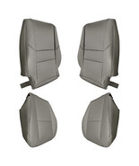 Front Driver &amp; Passenger Leather Seat Cover Gray For Toyota Sequoia 2000... - £75.46 GBP