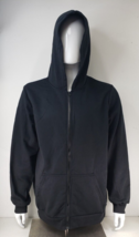 FullZip Hoodie Fleece Jacket Long Sleeve Casual Sweatshirt  BLkSmall SKU... - £17.30 GBP