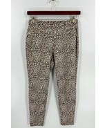 Michael Kors Jegging Jeans Size Medium Brown Leopard Animal Print Stretc... - £26.82 GBP