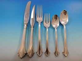 French Regency by Wallace Sterling Silver Flatware Set Dinner Service 53 Pieces - £3,162.11 GBP