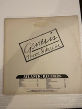 1982 Vinyl Genesis Double Promo Album Three Sides Live Record Phil Collins - £19.82 GBP