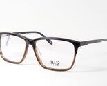 H.I.S by MPG Austria HPL758 003 Brown /Blue UNIQUE EYEGLASSES HIS 54-12-... - $95.98