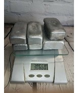 Aluminum Bullion Bar / Ingot - Hand Poured - 3 Pound 6.6 ounces - Castin... - $28.51