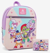 Five Nights At Freddy&#39;s Security Breach Chibi Mini Backpack And Cardholder - £69.43 GBP