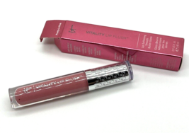 IT Cosmetics Vitality Lip Flush Softening Smooth Butter Gloss Pretty in Pink NEW - £19.40 GBP