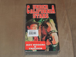UNDER CALIFORNIA STARS (VHS Tape 1993)  Western Movie  Roy Rogers  BRAND... - £0.99 GBP
