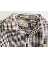 ORVIS Men&#39;s Multi-Color Plaid Long Sleeve Cotton Shirt Size Large - $23.75
