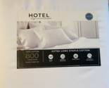 Hotel Signature Sateen 800 TC XL Staple  Cotton Queen Sheet Set 6 piece ... - £56.05 GBP