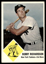 1963 Fleer #25 Bobby Richardson VG-EX-B108R12 - $29.70