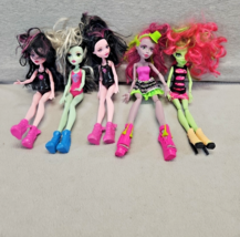 Lot Of 5 Monster High Dolls Coxi Venus Draculaura Frankie (4s9) - $37.62