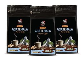Organic Coffee Ground Whole Dark Roast - Organic Guatemalan Ground Coffee, Dark - £31.24 GBP