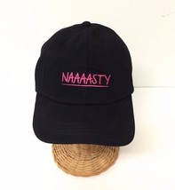 100% Cotton Baseball Ball Cap W/ Naaaasty Embroidery Polo Style Sun Viso... - $15.98