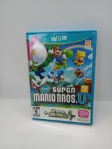 New Super Mario Bros U W/ New Super Luigi U Nintendo Wii U 2013 No Manual  - $16.83