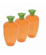 EASTER EGGS,3pc 4&quot;CARROT SHAPE Plastic Seasonal - $16.71