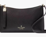 Kate Spade Sadie Crossbody Bag Black Leather Purse KE594 NWT $259 Retail - $79.19