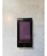 City Color Matte Single Eyeshadow Blendable Long Lasting Aubergine 0.085... - $10.29 CAD