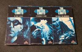 The Outer Limits (1963-1964) Sci-Fi Classic Lot of 3 Tapes Don Gordon Je... - $10.84