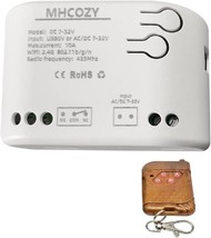The Mhcozy Updated Wifi Wireless Smart Switch Inching Self-Locking Relay... - $33.99