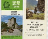 2 Shannon Ireland Airport Tours and Aer Lingus Brochures 1966 - $21.78