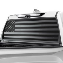 Fits Toyota Tundra 2022 2023 Rear Window Windshield American Flag Decal ... - £54.26 GBP