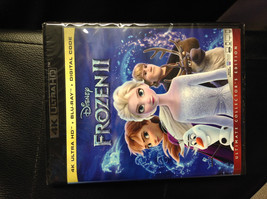 New Frozen 2 4K Ultra Hd + Blu Ray + Digital New SEALED/ No Slip - £8.52 GBP