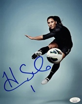 Hope Solo Autograph Signed 8x10 Woman&#39;s Soccer Photo Jsa Witnessed Certified - £55.18 GBP