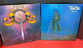 LOT OF 2 TOTO LPs - Toto, Hydra - £17.30 GBP