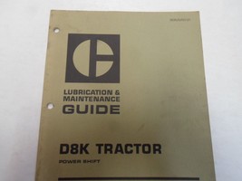 Caterpillar D9 DD9 SXS d9 Tractors Power Shift Lube Maintenance Guide STAINED - £10.99 GBP