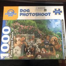 joy mountain peak dog photo shoot 1000 pieces gigsaw puzzle Sealed Matte... - $16.19