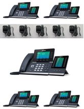 Yealink T54W IP Phone with EXP50 Expansion Module [5 Pack] - Power Adapt... - £622.54 GBP+
