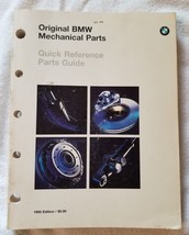 1995 Original BMW Mechanical Parts Quick Reference Guide (OEM) (October,... - $43.49