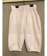 Alleson Athletic White Uniform PANTS Fastpitch Softball Youth XL Ships N... - €16,12 EUR