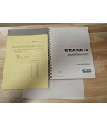 Fluke MANUAL 1910A/1911A Multi-Counters Instruction Manual 429621 w/Sche... - £15.46 GBP