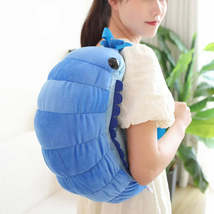 Simulation Insect Backpack Plush Toys Soft Stuffed Cartoon Doll Watermelon Worm  - £7.10 GBP+