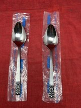 2 Carlyle Grapefruit Cameo Serrated Edge 6&quot; Spoon Fruit Deluxe Stainless... - $11.76