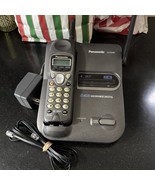 Panasonic KX-TG2267 2.4 GHz 2 Lines Cordless Phone Answering Machine Cal... - $17.81