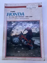 Clymer HONDA 50-110cc OHC Singles 1965-1987 Service Repair Manual  - $19.34