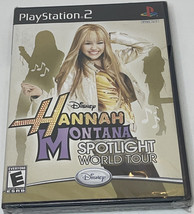 Hannah Montana Spotlight World Tour Playstation 2 Disney Game PS2 Miley Cyrus NW - £4.65 GBP