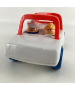 Little Tikes Toddle Tots Family Car Vehicle Chunky Figures Lot Vintage 80s - $54.55 CAD