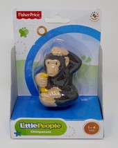 Fisher Price Little People Zoo Chimpanzee Monkey with Banana SEALED - £7.98 GBP