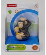 Fisher Price Little People Zoo Chimpanzee Monkey with Banana SEALED - €8,74 EUR