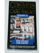 VHS Cosmos Carl Sagan Who Speaks For Earth Episode 13 NEW Sealed - £6.60 GBP